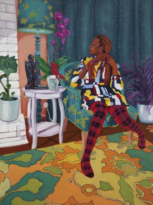 Wangari Mathenge, The Ascendants XIV (She is Here), 2021.