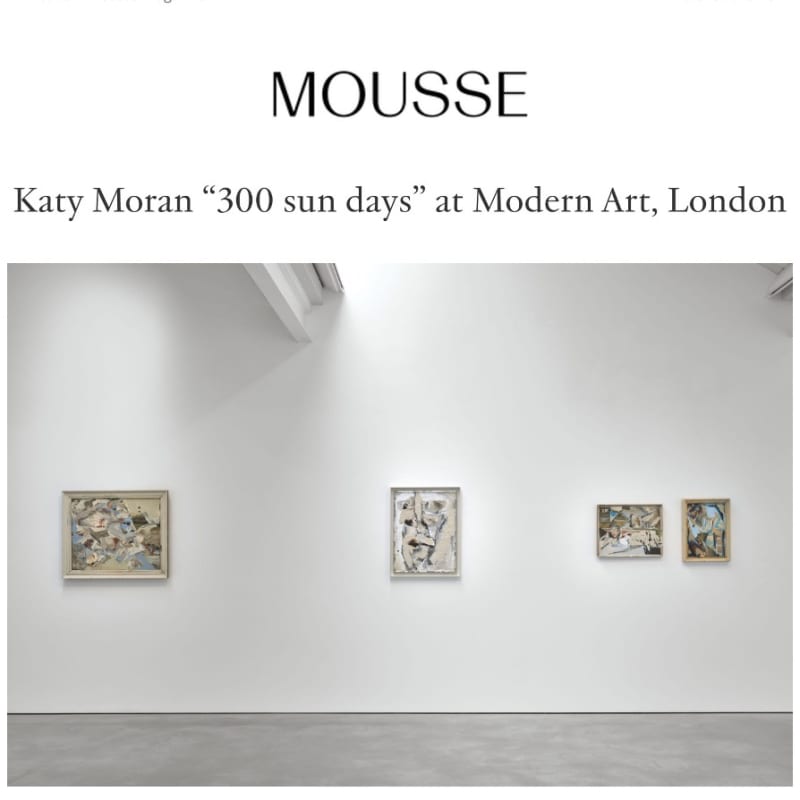 Katy Moran “300 sun days” at Modern Art, London