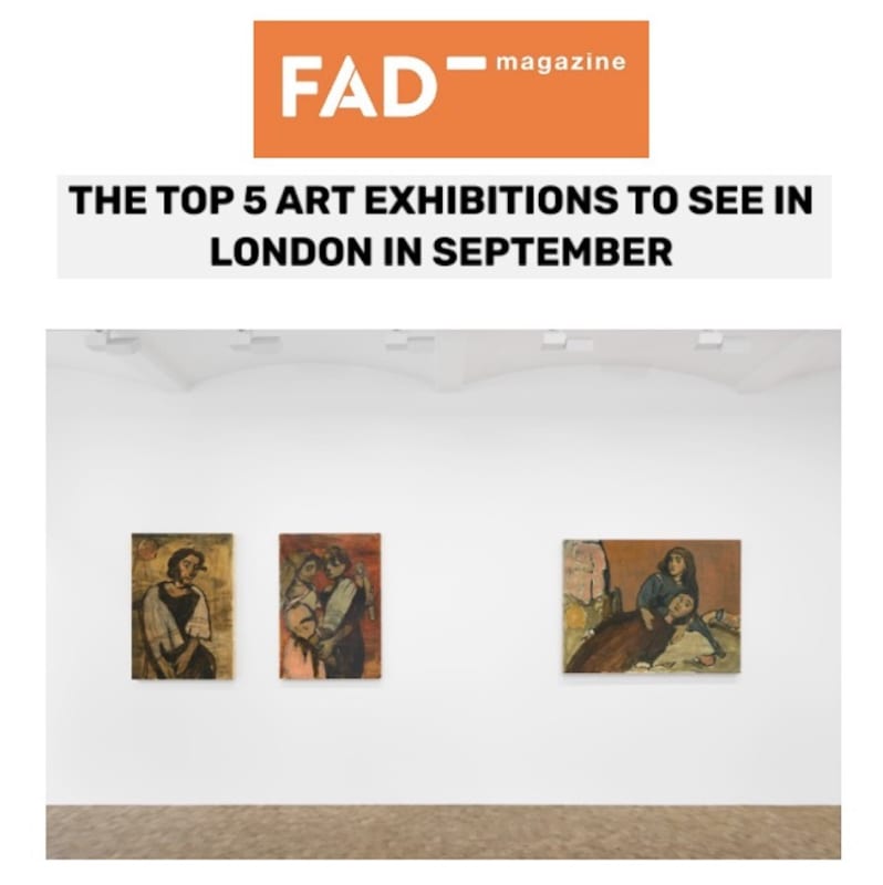 The Top 5 Art Exhibitions to see in London in September
