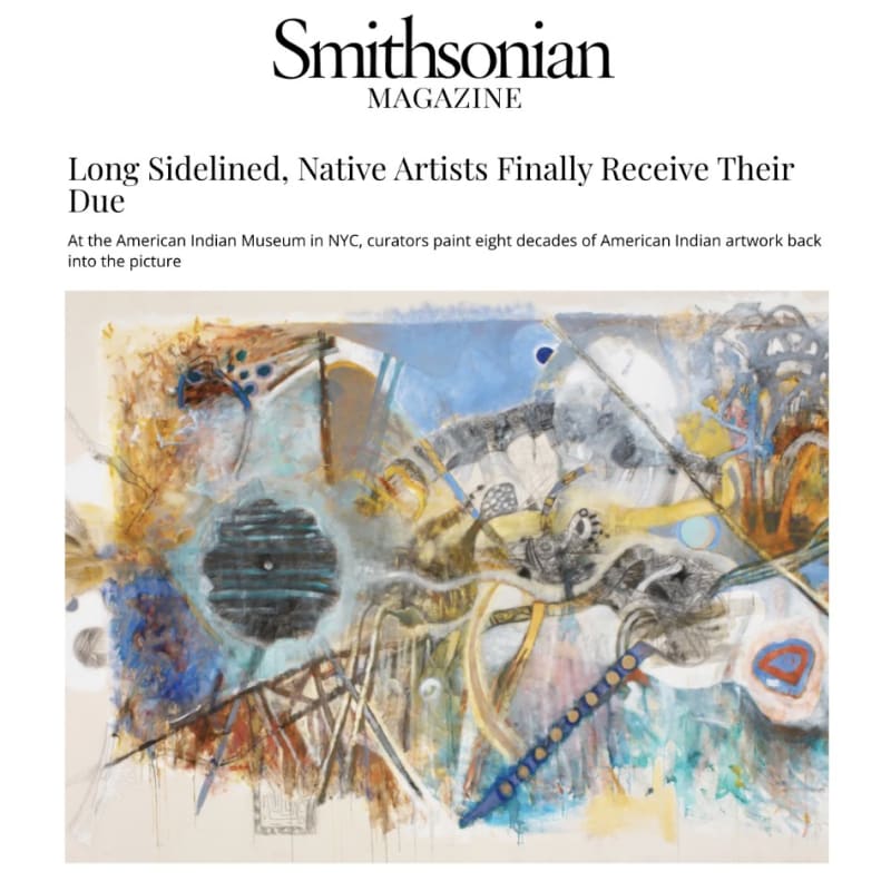 Long Sidelined, Native Artists Finally Receive Their Due