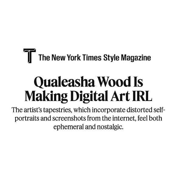 Qualeasha Wood Is Making Digital Art IRL