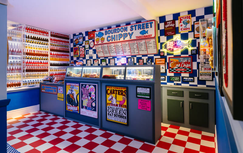 Bourdon Street Chippy, Lucy Sparrow | 20 Bourdon Street