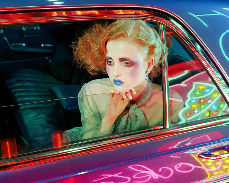 Miles Aldridge at Sotheby’s – exhibition, live portraits & Toilet Paper Magazine.