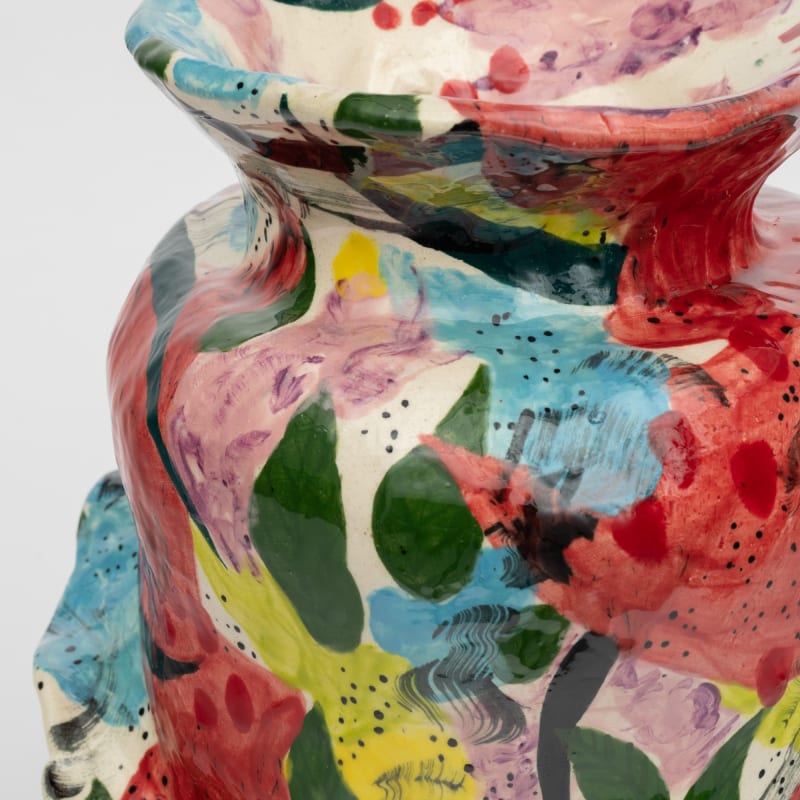 Michaela Yearwood-Dan Swarm, 2023 Glazed earthenware 13 1/4 x 10 3/8 x 8 5/8 inches 33.5 x 26.5 x 22 cm (MYD.20541)