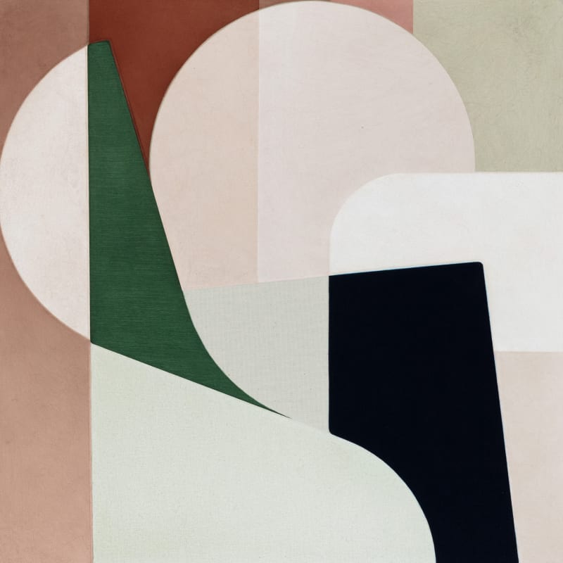 Svenja Deininger Untitled, 2024 Oil on canvas 23 5/8 x 23 5/8 inches, 60 x 60 cm (SVD.21065)