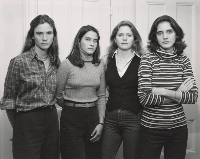 Nicholas NIxon (American, b. 1947) The Brown Sisters, Cambridge, 1977 Gelatin Silver Print