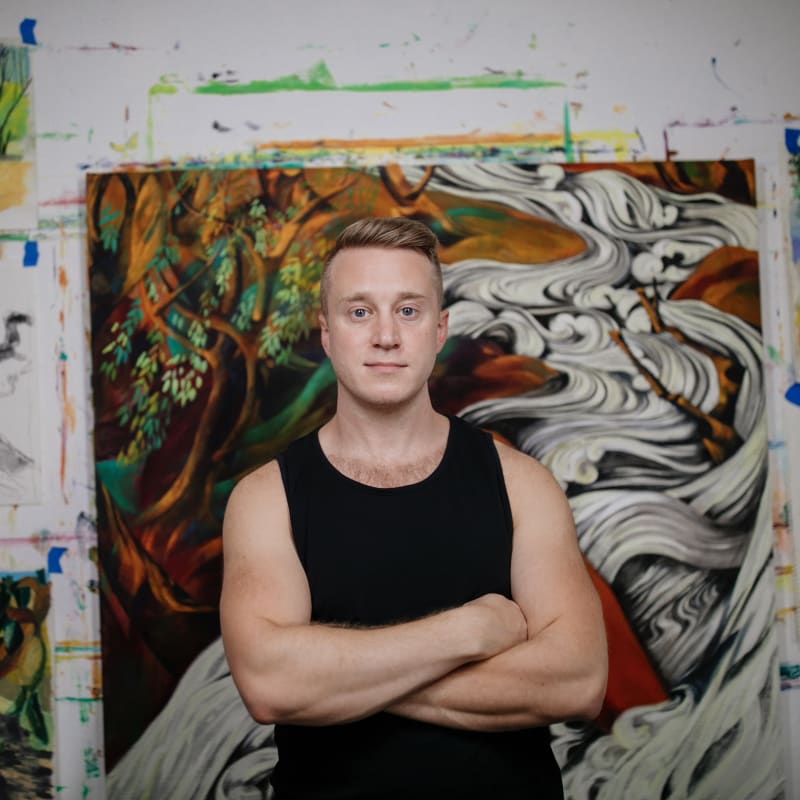 Portrait of J. Carino. Photo credit: Tate Tullier