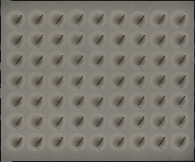 Chris McCaw (American, b. 1971) [Detail View] Poly-optic #21, 2013 Gelatin Silver Paper Negative 20" x 24" (51 x 61 cm) Framed: Approximately 23 5/8" X 27 5/8" (60 X 70 cm) Unique (CM.14547)