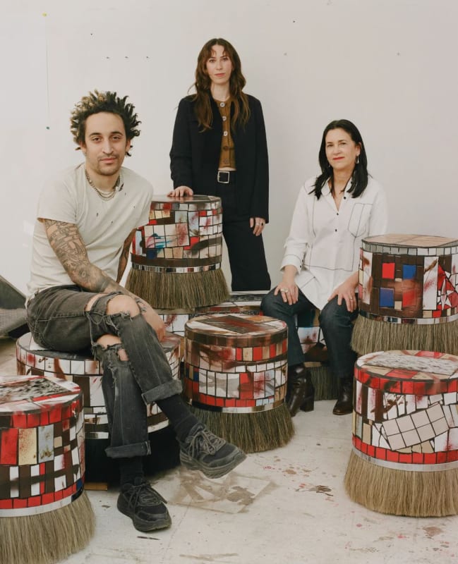 This Brooklyn Artist is Bringing Mosaic Techniques to Modern Furniture, Design studio Konekt taps artist Cameron Welch for a striking...