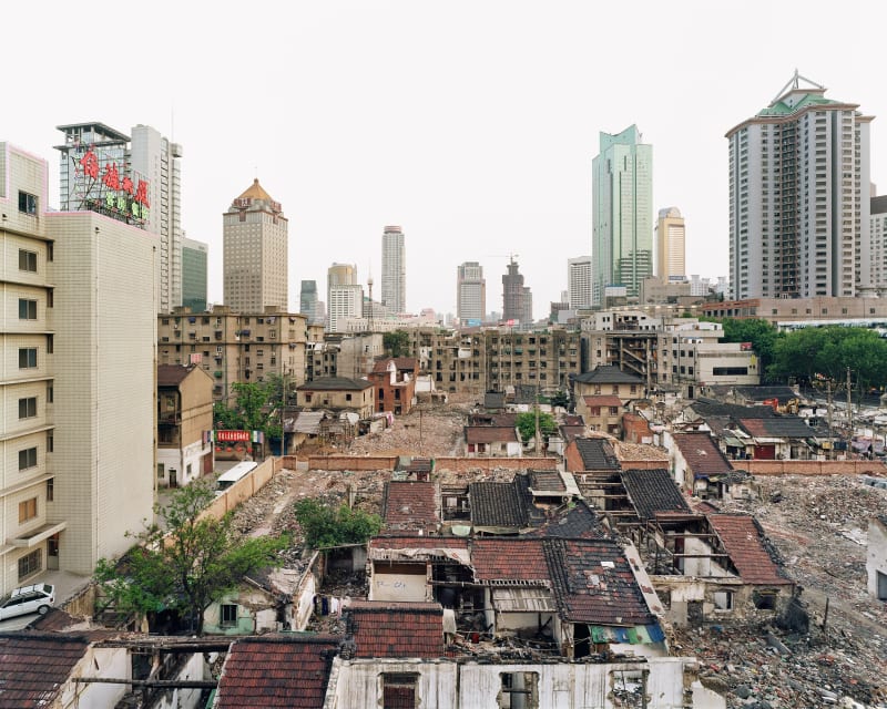 Sze Tsung Nicolás Leong (American, British and Mexican, b. 1970) Xinjiekou, Xuanwu District, Nanjing, 2004 Archival Pigment Print 40” x 48” (101.5 x 122 cm) Fom an Edition of 10 plus 2 Artist's Proofs