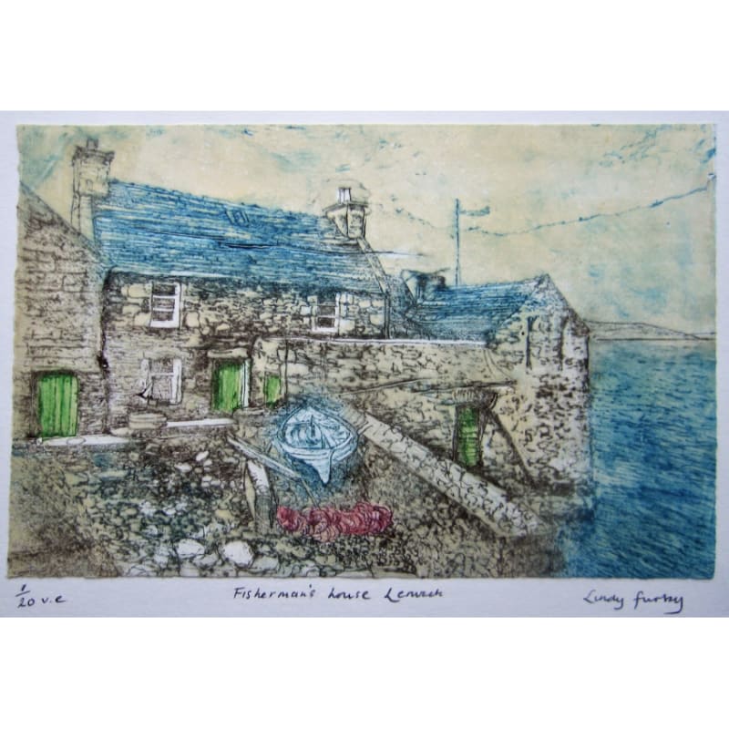 Lindy Furby, Fisherman's House Lerwick, 2023