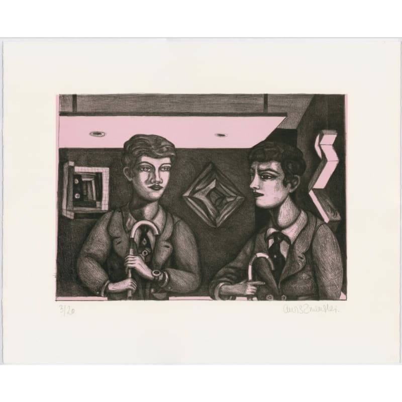 Adrian Wiszniewski, Tete a Tete, 2014