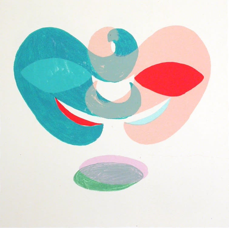 Katy Dove, Double You. Screenprint, 2004