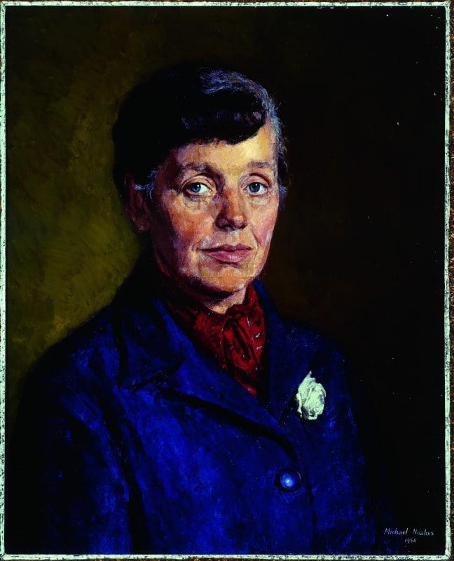 Michael Noakes Portrait of Ruth Borchard