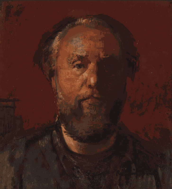 Rsukin Spear, Self-Portrait, 1945
