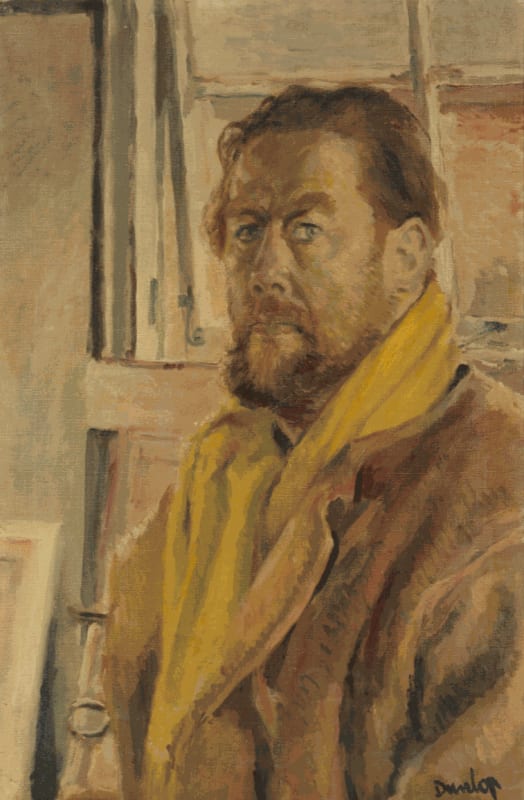 R. O. Dunlop, Myself with Yellow Scarf, c. 1953