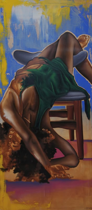 FORTH INTERPLAY, 2022. Oil on canvas