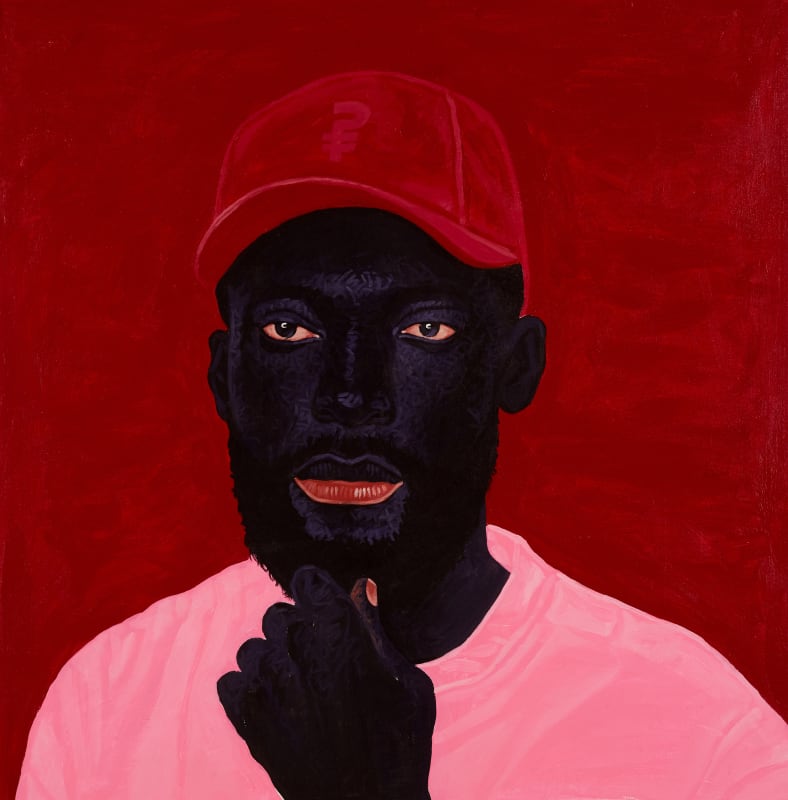 Kwesi Botchway-Dark Purple is Everything Black, Accra, Gallery II