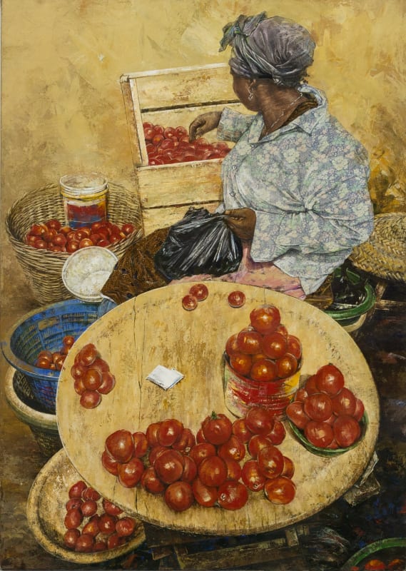 Emmanuel Adiamah - Downtrodden Bits of Reality, Accra, Gallery I