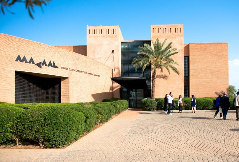 Gideon Appah and Joana Choumali at MACAAL, Marrakech