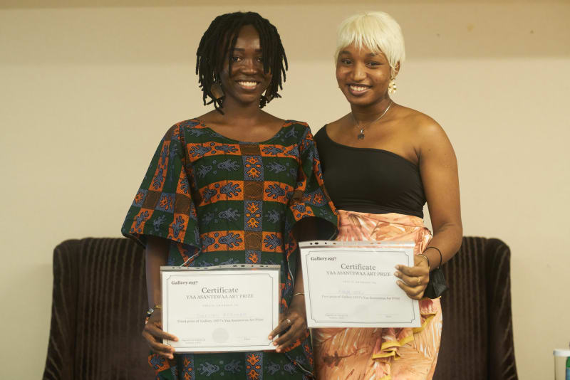 Theresa Ankomah and Araba Opoku