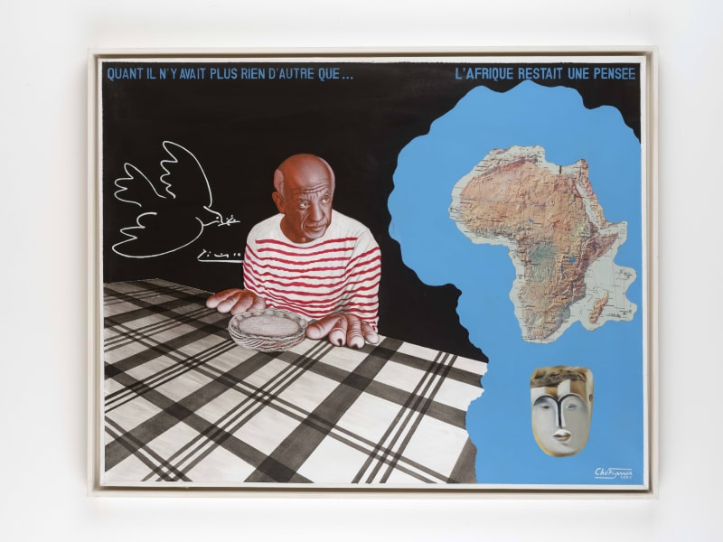 Chéri Samba, Quand il n'y avait plus rien d'autre que... L' Afrique restait une pensée, 1997