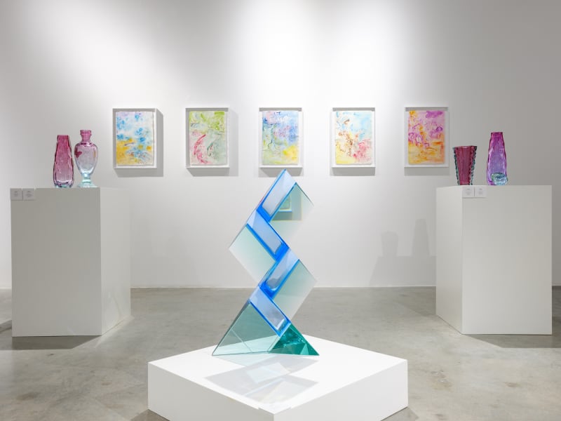 I REMINISCE IN COLOURS , Firetti Contemporary & Moser Glassworks