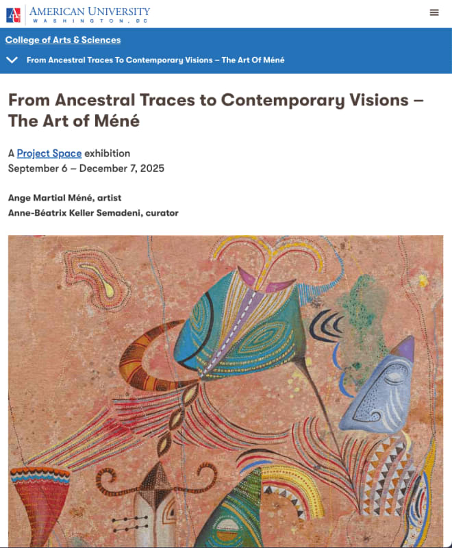 From Ancestral Traces to Contemporary Visions – The Art of Méné