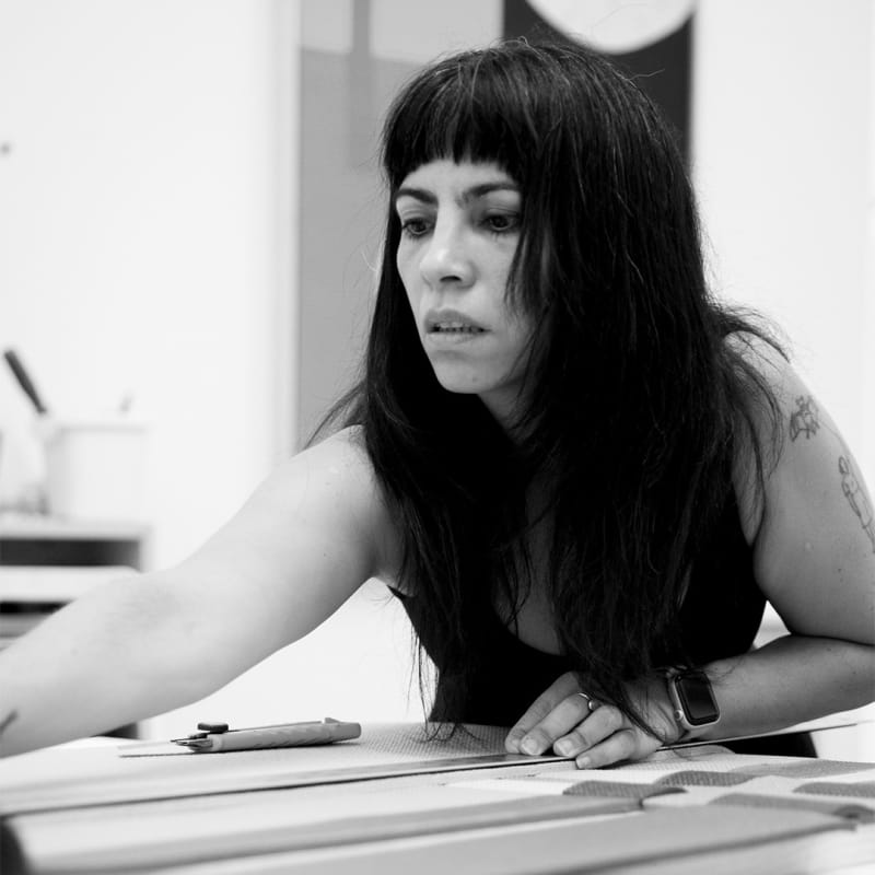 Studio portrait. Courtesy of the artist. © Alex Ebstein