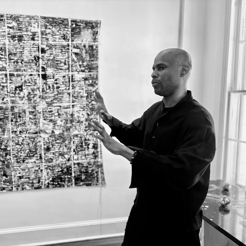 Studio portrait. Courtesy of the artist. © Enise Carr