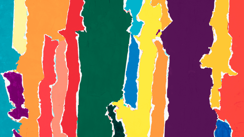 Image detail: David Headley, School of Paris (in secondary colors), 2021
