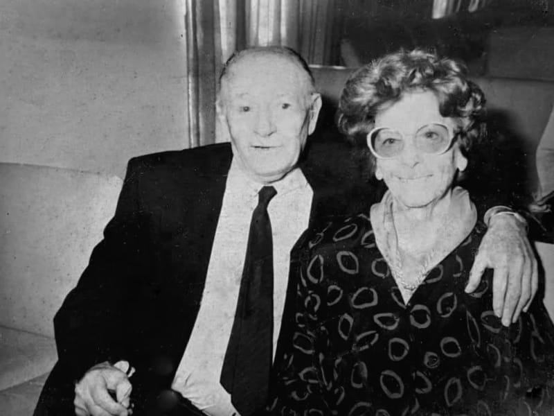 Freda and Roger Monnin in the 1980s