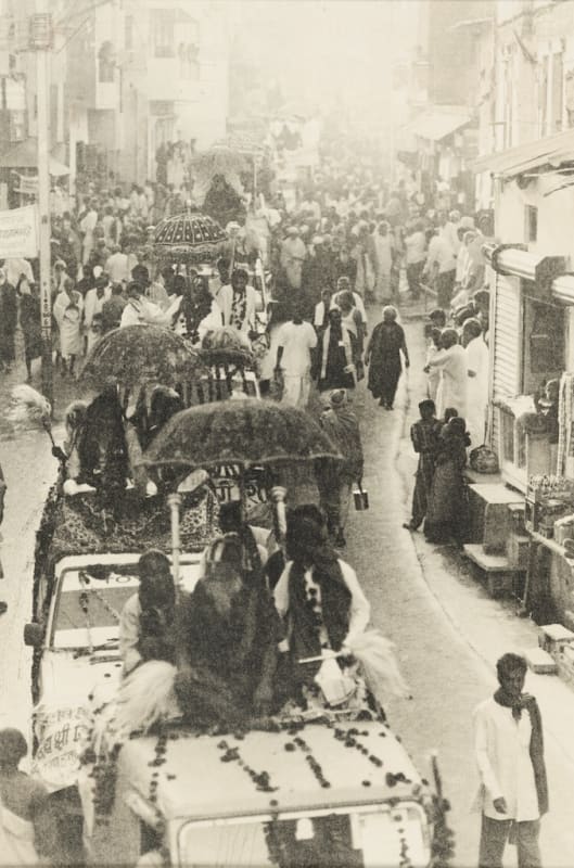 "Kumbh Mela" Silver gelatin lith print Image © Cory Wilyman