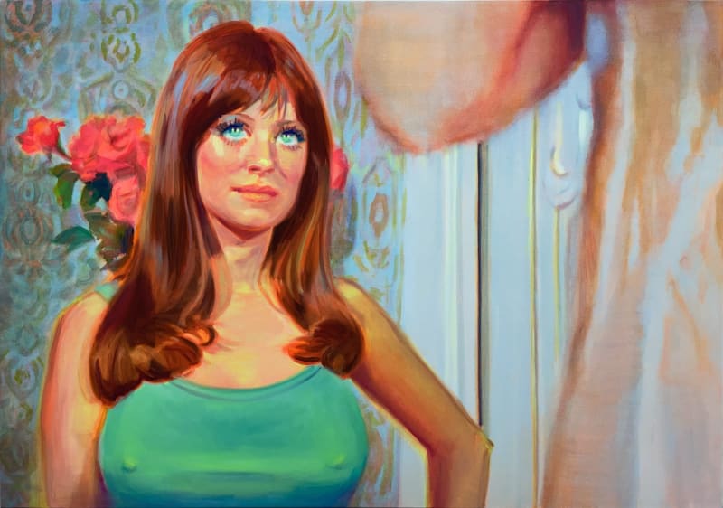 Big Phillis, 2021, oil on canvas, 74 4/5 x 106 3/10 in (190 x 270 cm)