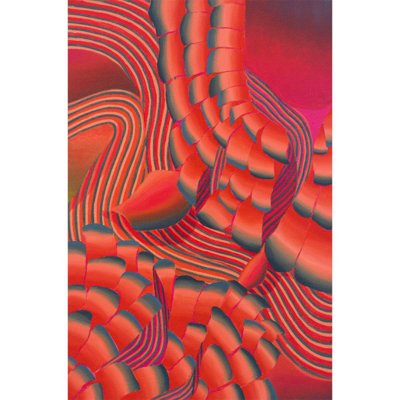 Theresa Daddezio, Magnetized Bloom, 2021