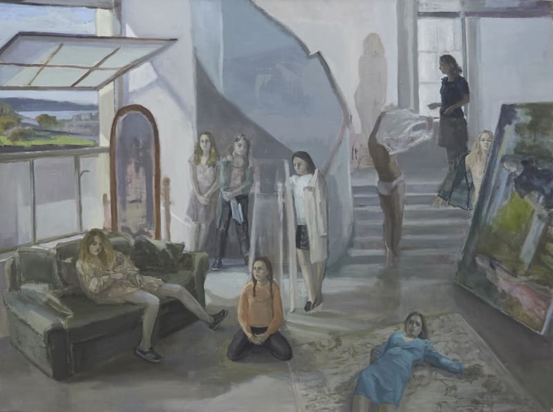 Vera Iliatova, Nothing is True and Everything is Possible, 2020; oil on linen, 30 x 40 inches. Courtesy of Monya Rowe Gallery, New York.