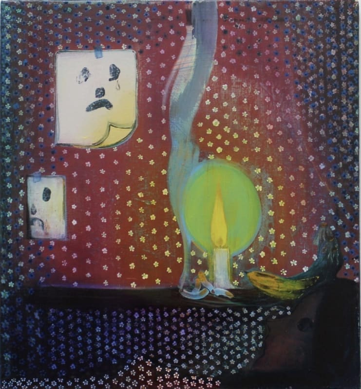 Heidi Hahn, Nights Like Days Don’t Exist IV, 2016. Oil on panel, 26 x 24 inches. Courtesy of the artist and UPFOR Gallery.