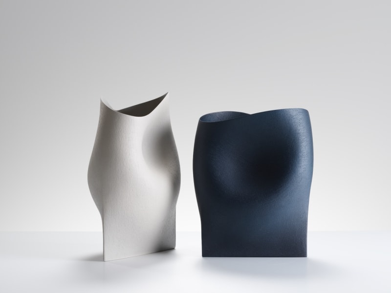 Victoria and Albert Museum acquires two Undulating Vessels by Ashraf Hanna from Cavaliero Finn