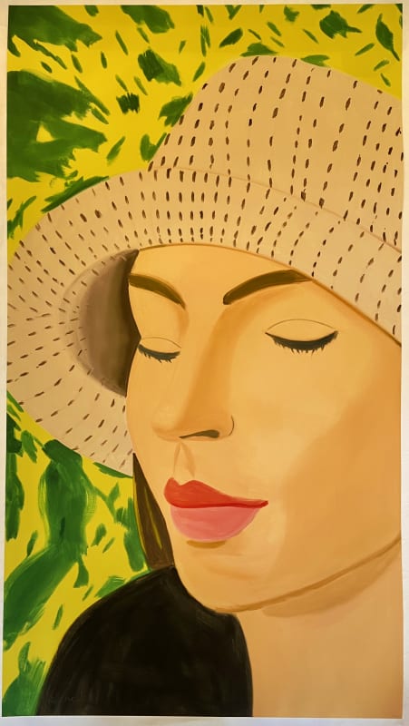 ALEX KATZ, Straw Hat 3, 2022