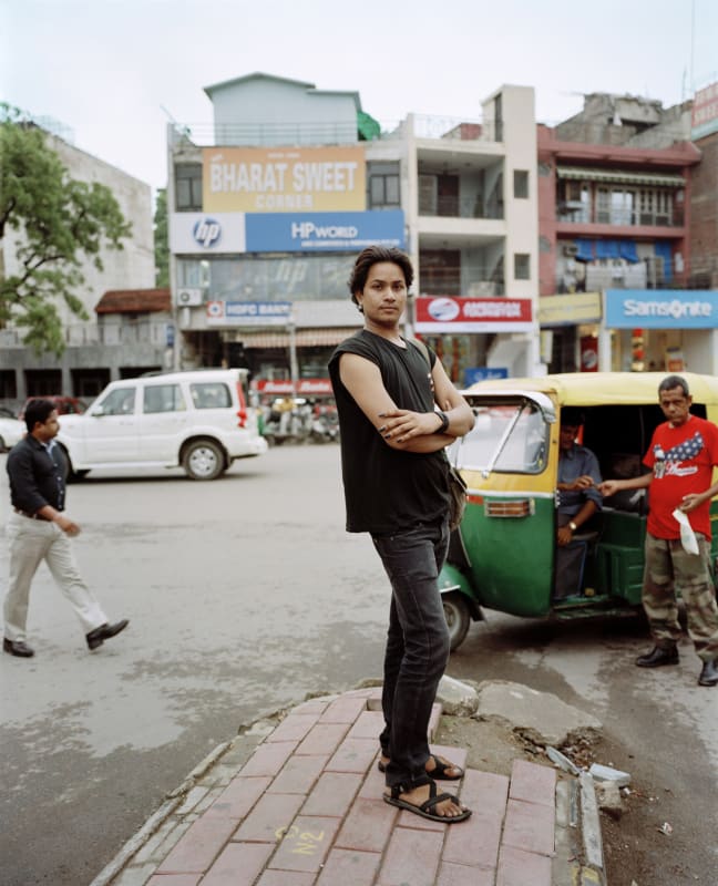 Sunil Gupta, Akash, Lajpat Nagar, 2012, archival inkjet print