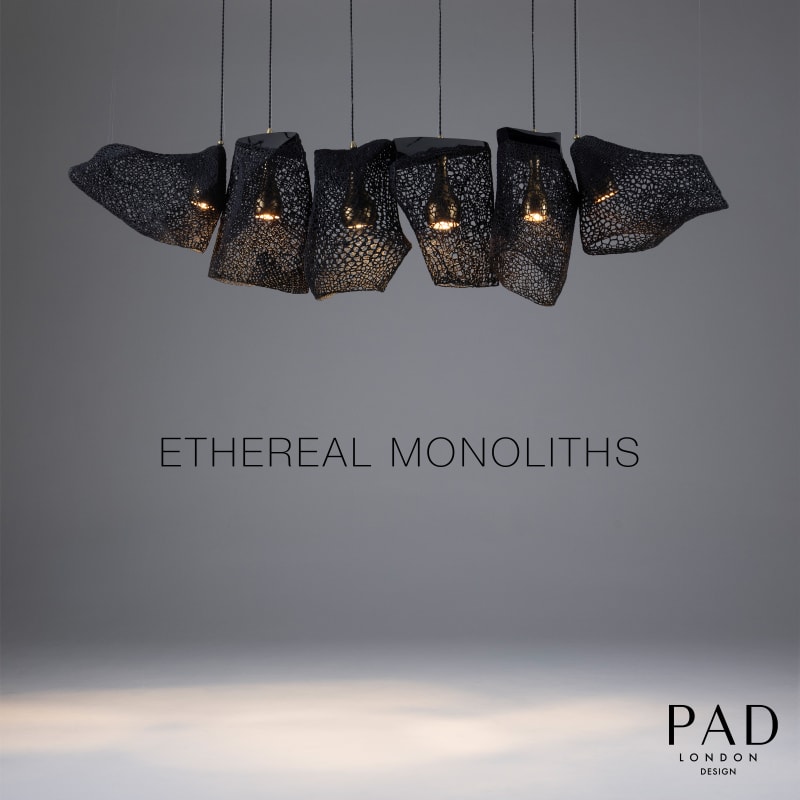 PAD London, 2025, ETHEREAL MONOLITHS