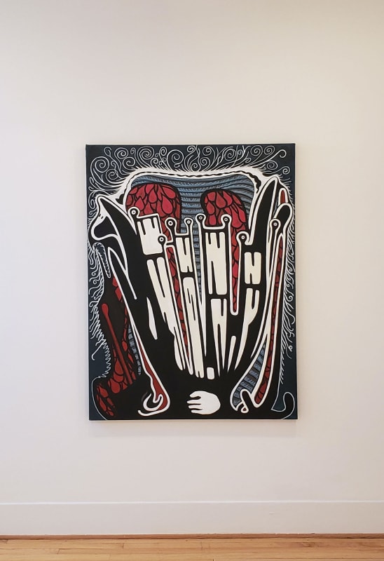 Jim Chatelain Untitled, 2020 oil on canvas 53 x 40 inches