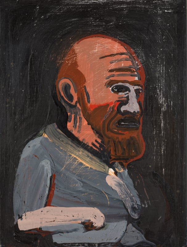 Jim Chatelain Untitled, 2009 oil on wood 15.5 x 12 inches