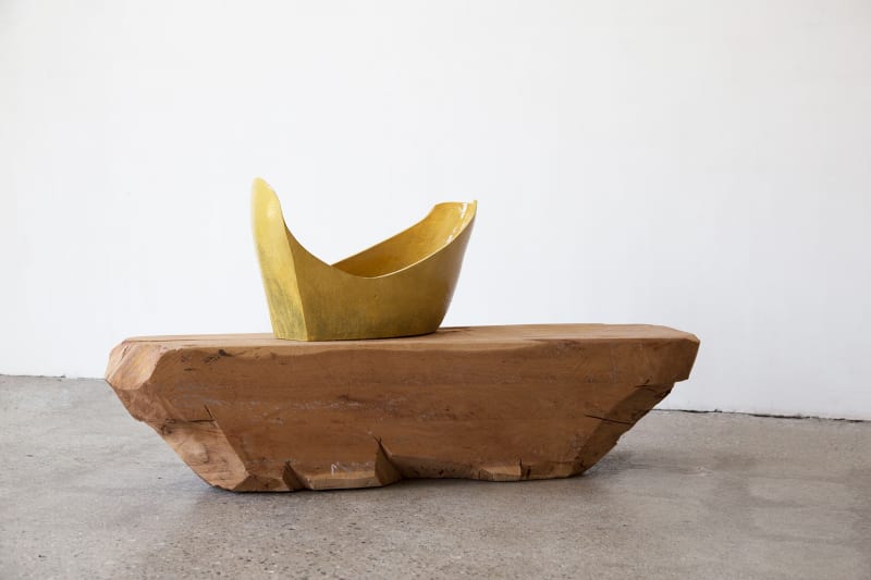 Laith Karmo Modern Foundation, 2016 ceramic, wood 19.5 x 41.5 x 10.5 inches