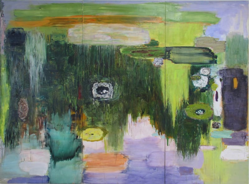 Brenda Goodman Catskill Summer, 1993 Oil on wood 80 x 108 inches