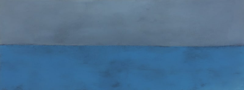 Horizon 2, dry pastel, 30 x 80 cm
