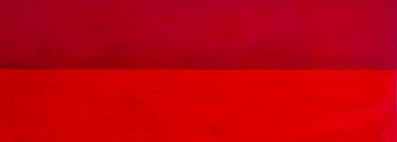 Horizon 10, dry pastel, 30 x 80 cm