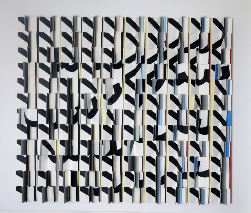 STUTTERING , Techniques mixtes sur papier 150 x 176 cm, 2023