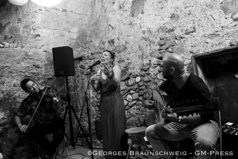 KHAYAL, Amine Mraihi (Oud), Baiju Bhatt (violon), Raphaëlle Brochet (chant), Shayan Fathi (percussions)