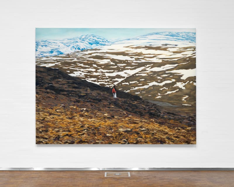 Viktor Rosdahl, Stjärnstoff, 2025. Tempera on canvas, 196 x 270 cm.